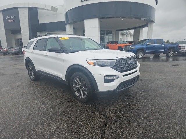 Used 2021 Ford Explorer XLT with VIN 1FMSK8DH8MGA23343 for sale in Fishers, IN
