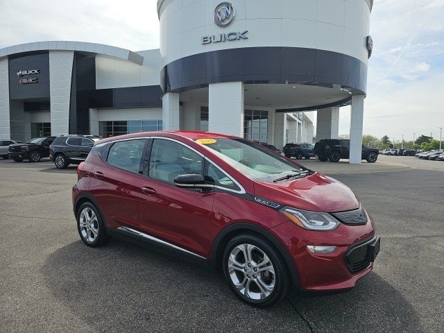 Used 2021 Chevrolet Bolt EV LT with VIN 1G1FY6S06M4107855 for sale in Fishers, IN