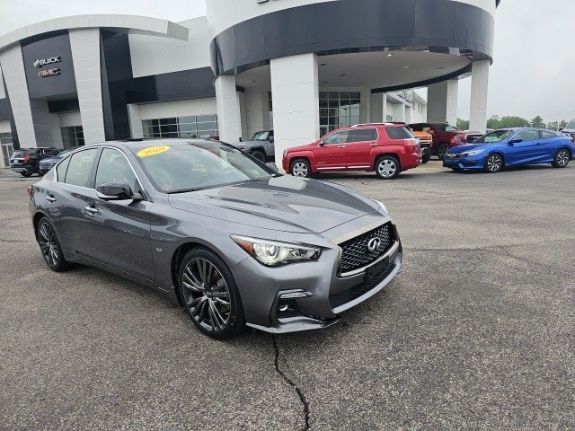 Used 2020 INFINITI Q50 EDITION 30 with VIN JN1EV7AR2LM255097 for sale in Fishers, IN