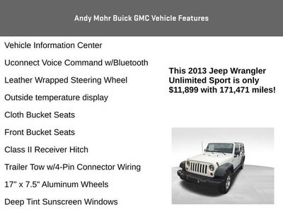 2013 Jeep Wrangler Unlimited Sport