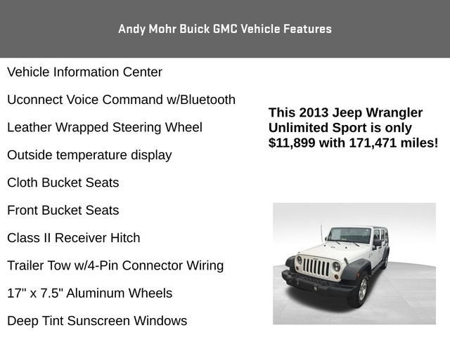 2013 Jeep Wrangler Unlimited Sport