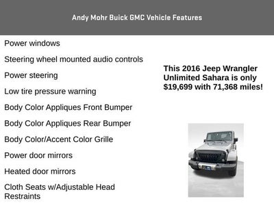 2016 Jeep Wrangler Unlimited Sahara