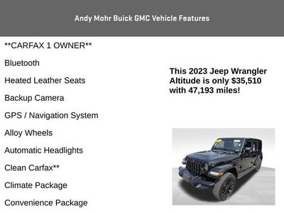 2023 Jeep Wrangler Sahara
