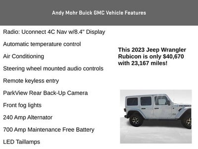 2023 Jeep Wrangler Rubicon