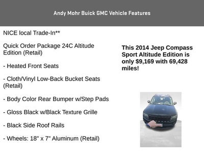 2014 Jeep Compass Altitude
