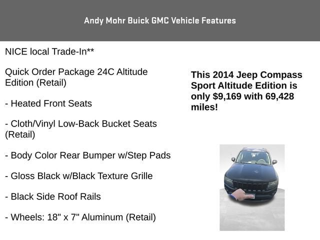 2014 Jeep Compass Altitude