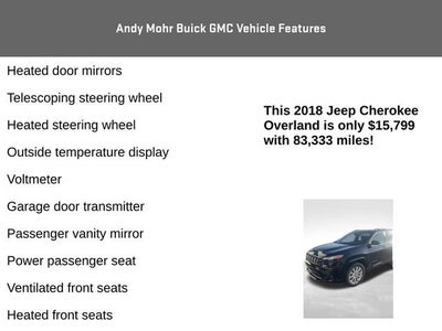 2018 Jeep Cherokee Overland