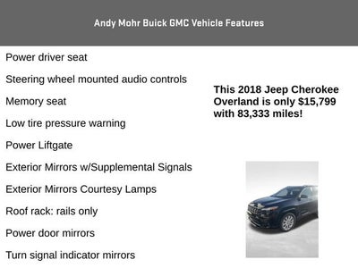 2018 Jeep Cherokee Overland