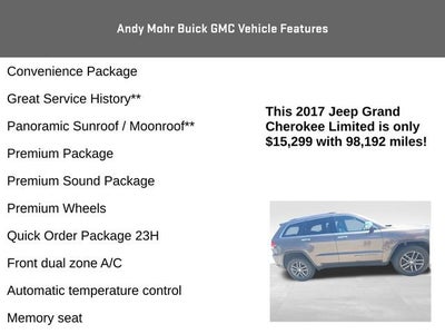 2017 Jeep Grand Cherokee Limited