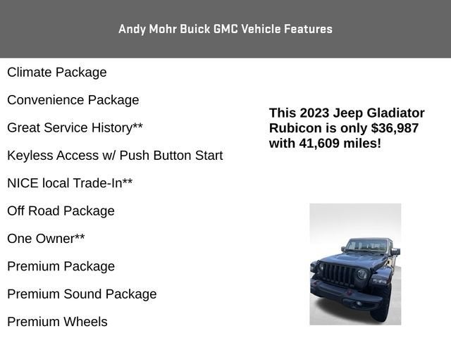 2023 Jeep Gladiator Rubicon