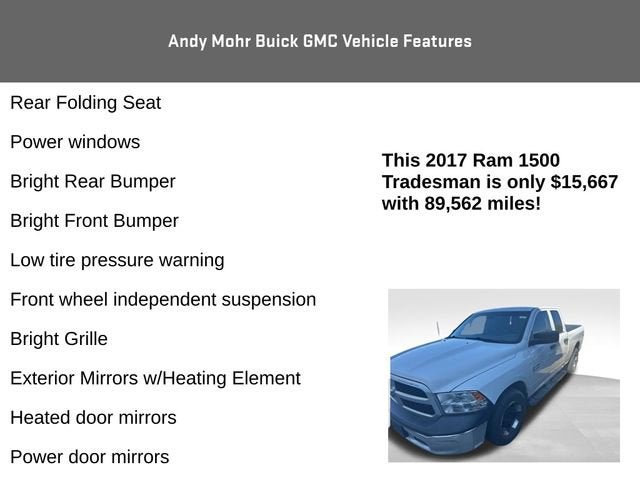 2017 RAM 1500 Tradesman