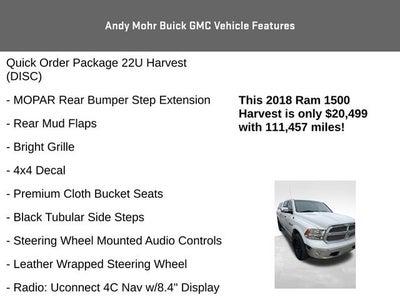 2018 RAM 1500 Harvest