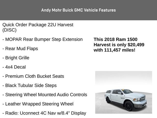 2018 RAM 1500 Harvest