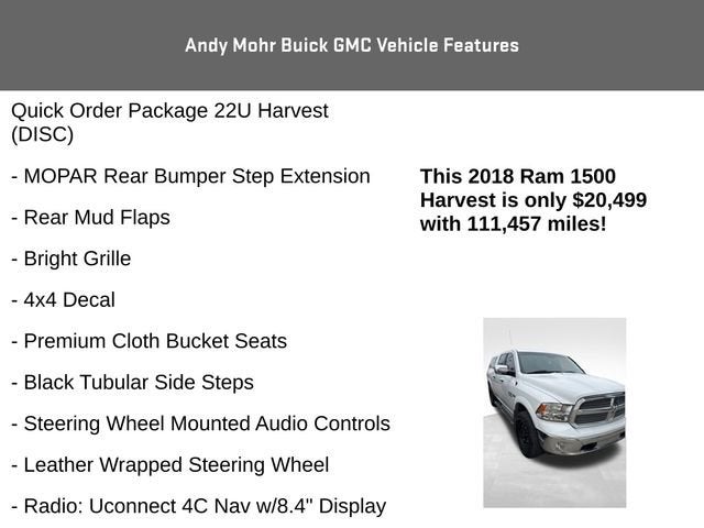2018 RAM 1500 Harvest