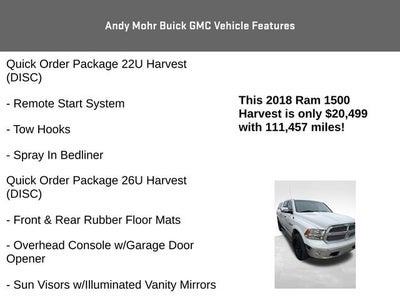 2018 RAM 1500 Harvest