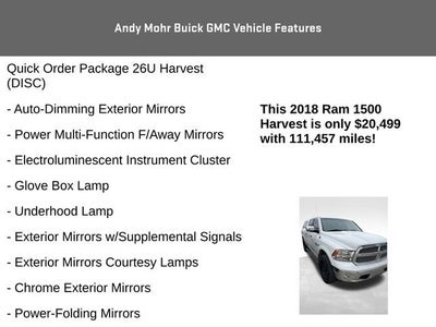 2018 RAM 1500 Harvest