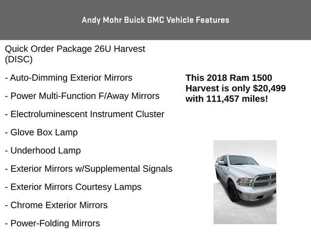 2018 RAM 1500 Harvest