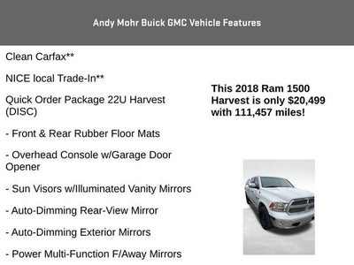 2018 RAM 1500 Harvest