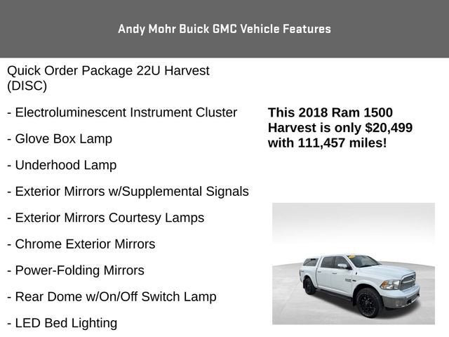 2018 RAM 1500 Harvest