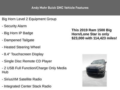 2019 RAM 1500 Big Horn/Lone Star