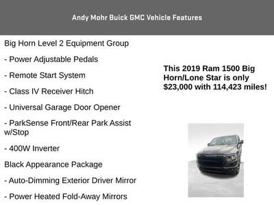 2019 RAM 1500 Big Horn/Lone Star