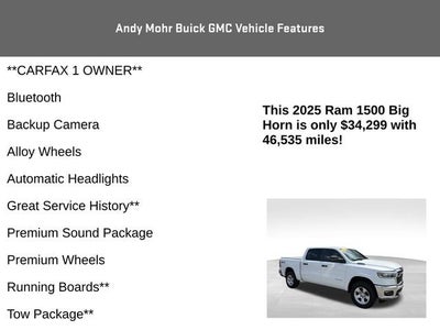 2025 RAM 1500 Big Horn