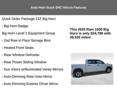 2025 RAM 1500 Big Horn