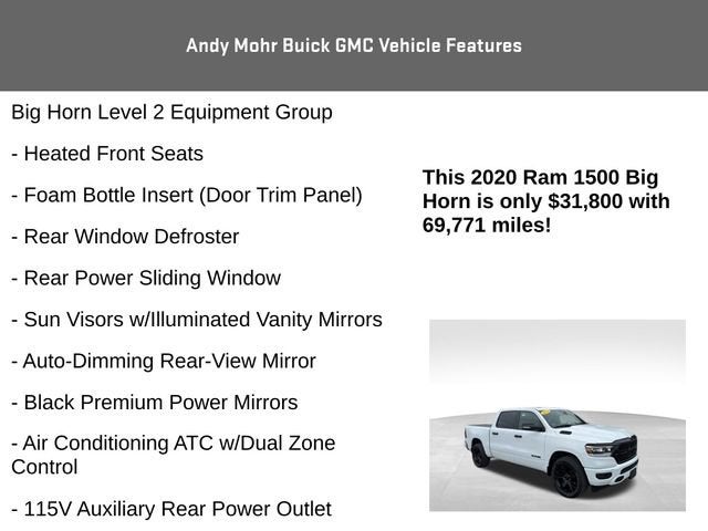 2020 RAM 1500 Big Horn