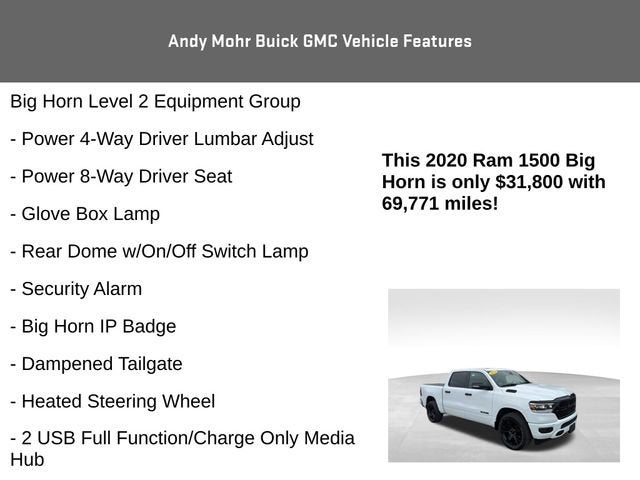 2020 RAM 1500 Big Horn