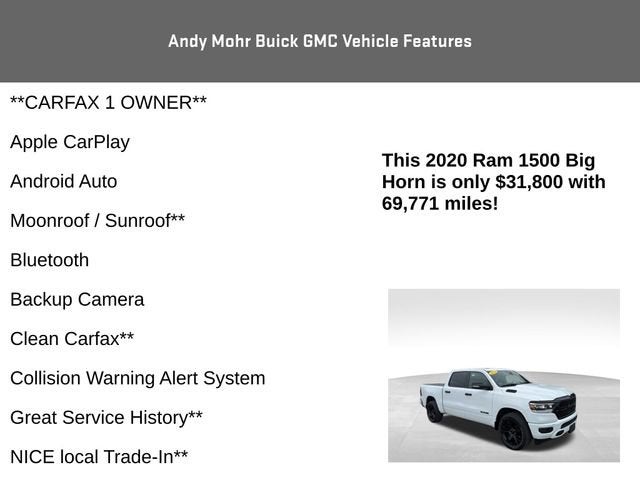 2020 RAM 1500 Big Horn