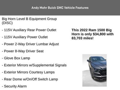 2022 RAM 1500 Big Horn