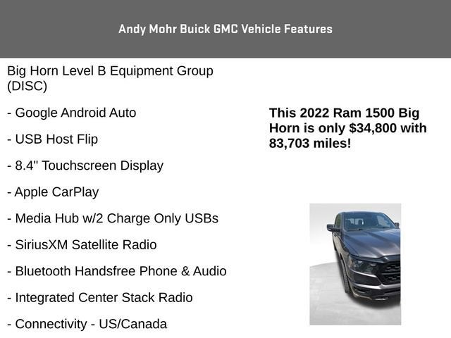 2022 RAM 1500 Big Horn