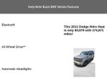 2011 Dodge Nitro Heat