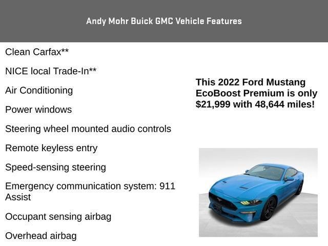 2022 Ford Mustang EcoBoost