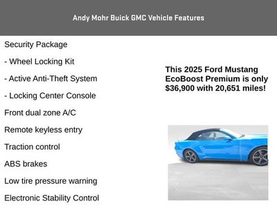 2025 Ford Mustang EcoBoost