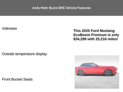2025 Ford Mustang EcoBoost
