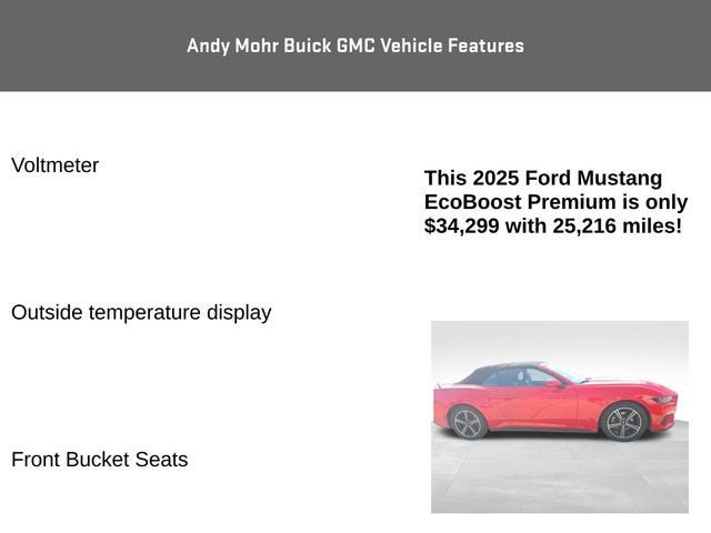 2025 Ford Mustang EcoBoost