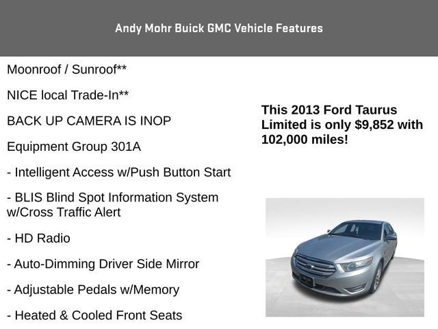 2013 Ford Taurus Limited