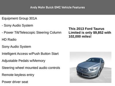 2013 Ford Taurus Limited