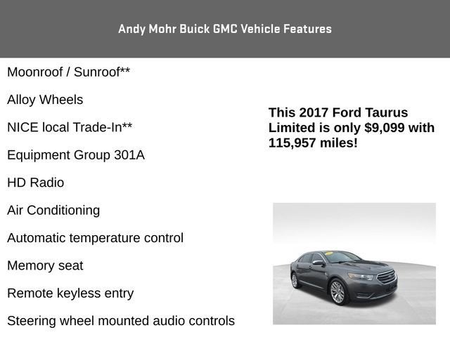 2017 Ford Taurus Limited