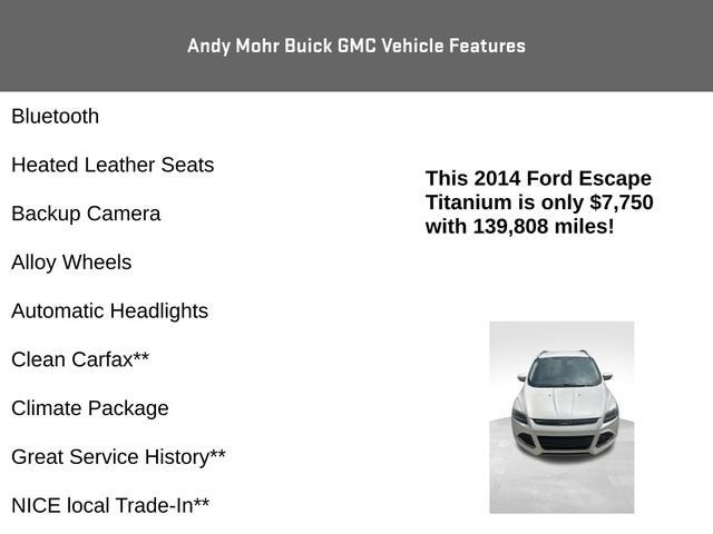 2014 Ford Escape Titanium
