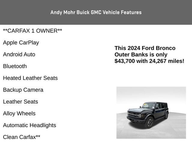 2024 Ford Bronco Outer Banks
