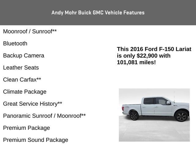 2016 Ford F-150 XLT