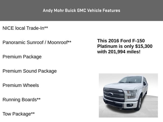 2016 Ford F-150 XLT