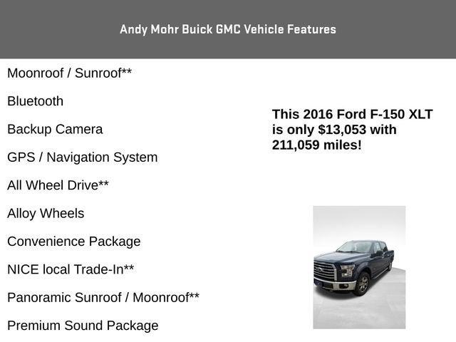 2016 Ford F-150 XLT