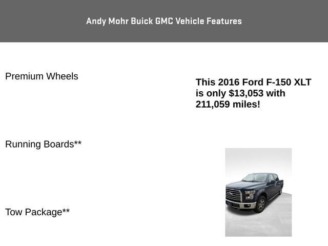 2016 Ford F-150 XLT