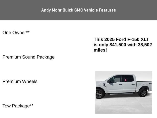 2025 Ford F-150 XLT