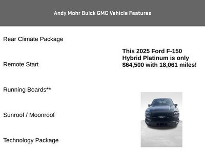 2025 Ford F-150 Platinum