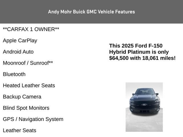 2025 Ford F-150 Platinum