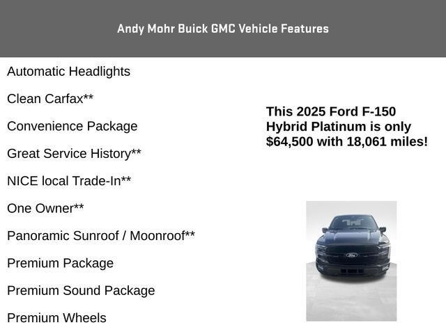 2025 Ford F-150 Platinum